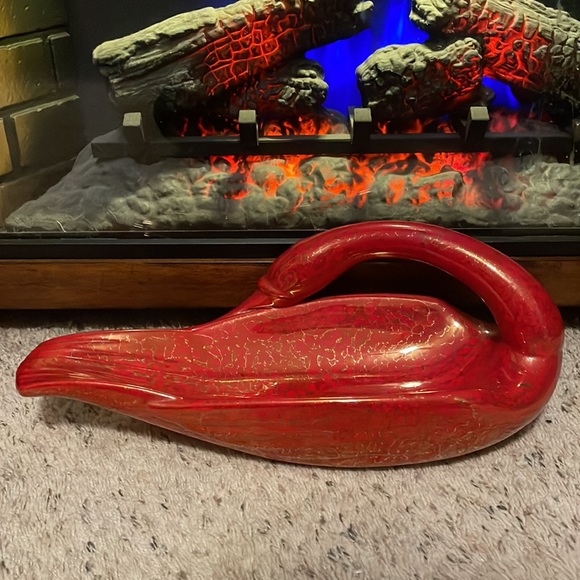 Vintage Handmade Ceramic Swan - Picture 6 of 7